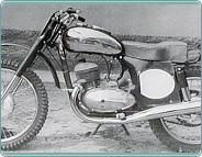 (1959) Jawa 350 typ 558 terénní závodní