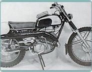 (1969) Jawa 250 typ 652-03 (ISDT) terénní závodní