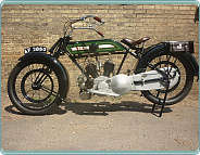 (1920) BSA Model A 770 ccm side valve V twin