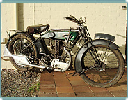 (1926) BSA Model L deluxe 350 ccm