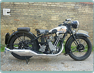 (1931) BSA S31 OHV Deluxe Sloper 500 ccm