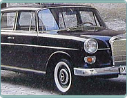 (1965-68) Mercedes-Benz 230 (2281ccm)