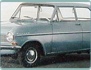 (1962-65) Opel Kadett A 993ccm