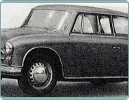 (1955-59) VEB Automobilwerke AWZ P 70 Zwickau 684ccm