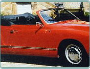 (1955-74) VW Karmann-Ghia Cabriolet 1192ccm