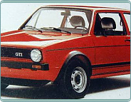 (1974-83) VW Golf 1093ccm