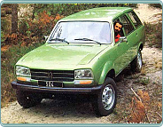 (1982) Dangel Peugeot 504 Break 4x4