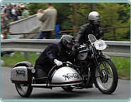 (1938) Norton ES2 side racer