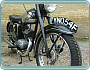 (1968) BSA Bantam D14 175 ccm Tidy in Blue