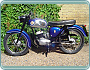 (1968) BSA Bantam D14 175 ccm Tidy in Blue