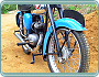 (1968) BSA Bantam D14 175 ccm Tidy in Blue